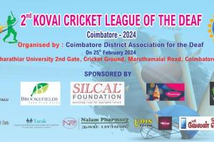 CRICKET TOURNAMENT FOR DEAF & DUMB